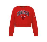 Pro Standard Big Girls NBA Chicago Bulls Classic Essentials Crewneck Sweatshirt Red L