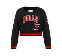 Pro Standard Big Girls NBA Chicago Bulls Retro Classics Crewneck Sweatshirt Black/Red/Black L