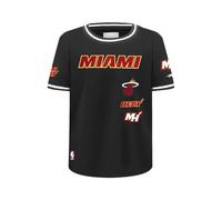 Pro Standard Big NBA Miami Heat Retro Classics Boys' Taping Tee, Black, M