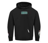 Pro Standard Mens NBA Boston Celtics Wingspan Pull Over Hoodie Black 3XL