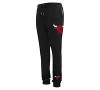 Pro Standard Mens NBA Chicago Bulls Classic Chenille Jogger Black M