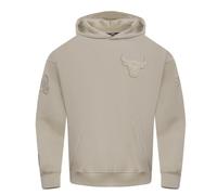 Pro Standard Mens NBA Chicago Bulls Neutral Pull Over Hoodie Taupe XL
