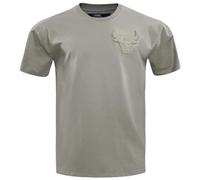 Pro Standard Mens NBA Chicago Bulls Neutral Short Sleeve Tee Taupe S