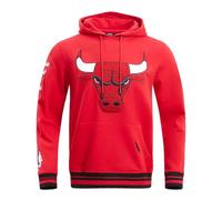 Pro Standard Mens NBA Chicago Bulls Retro Classics Pull Over Hoodie Red/Black L