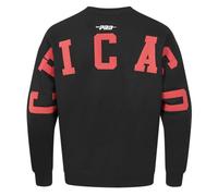 Pro Standard Mens NBA Chicago Bulls Wingspan Sweatshirt Black L