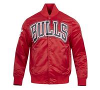 Pro Standard Men's NBA Classic M Satin Jacket, Red, M