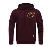 Pro Standard Mens NBA Cleveland Cavaliers Classic Chenille Pull Over Hoodie Wine L