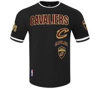 Pro Standard Mens NBA Cleveland Cavaliers Retro Classics Short Sleeve Tee Black 2XL