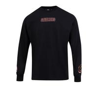 Pro Standard Mens NBA Cleveland Cavaliers Wingspan Long Sleeve Tee Black 2XL