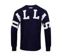 Pro Standard Mens NBA Dallas Mavericks Wingspan Long Sleeve Tee Midnight Navy XL
