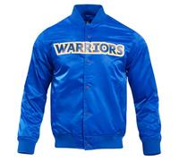 Pro Standard Mens NBA Golden State Warriors Classic Satin Satin Jacket Royal Blue L