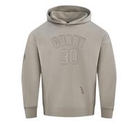 Pro Standard Men's NBA Golden State Warriors Neutrals Player Fleece Pull Over Hoodie Hooded Sweatshirt, Taupe, XL