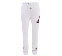 Pro Standard Mens NBA Los Angeles Lakers Classic Chenille Jogger White 3XL