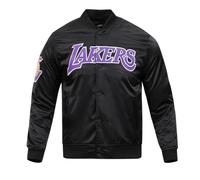 Pro Standard Mens NBA Los Angeles Lakers Classic Satin Jacket Black 2XL