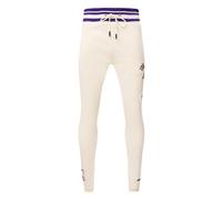 Pro Standard Mens NBA Los Angeles Lakers Retro Classics Sweatpant Eggshell/Purple 3XL