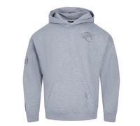 Pro Standard Mens NBA New York Knicks Neutral Pull Over Hoodie Dark Heather Gray S