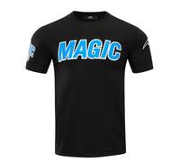 Pro Standard Mens NBA Orlando Magic Classic Chenille Short Sleeve Tee Black 3XL