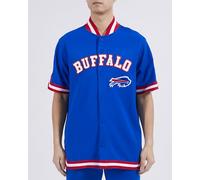 Pro Standard Mens NFL Buffalo Bills Classic Chenille Button Down Royal Blue/Red M