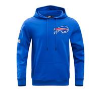 Pro Standard Mens NFL Buffalo Bills Classic Chenille Pull Over Hoodie Royal Blue L