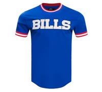 Pro Standard Mens NFL Buffalo Bills Classic Chenille Short Sleeve Tee Royal Blue L