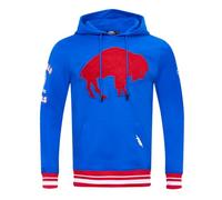 Pro Standard Mens NFL Buffalo Bills Retro Classics Pull Over Hoodie Royal Blue/Red M