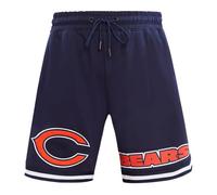 Pro Standard Mens NFL Chicago Bears Classic Chenille Athletic Short Midnight Navy 3XL