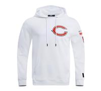 Pro Standard Mens NFL Chicago Bears Classic Chenille Pull Over Hoodie White Xl