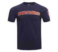 Pro Standard Mens NFL Chicago Bears Classic Chenille Short Sleeve Tee Midnight Navy M