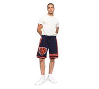 Pro Standard Mens NFL Chicago Bears Retro Classics Athletic Short Midnight Navy/Orange/Midnight Navy M