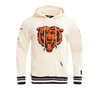 Pro Standard Mens NFL Chicago Bears Retro Classics Pull Over Hoodie Eggshell/Midnight Navy S