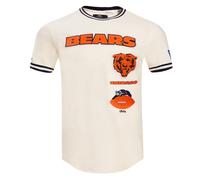 Pro Standard Mens NFL Chicago Bears Retro Classics Short Sleeve Tee Eggshell/Midnight Navy M