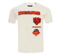 Pro Standard Men's NFL Chicago Bears Retro Classics Taping Tee Eggshell/Midnight Navy 3XL