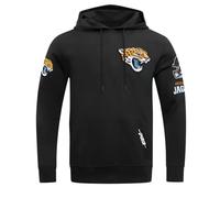 Pro Standard Mens NFL Jacksonville Jaguars Classic Chenille Pull Over Hoodie Black 2Xl