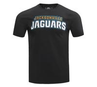 Pro Standard Mens NFL Jacksonville Jaguars Classic Chenille Short Sleeve Tee Black L