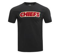 Pro Standard Mens NFL Kansas City Chiefs Classic Chenille Short Sleeve Tee Black L