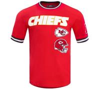 Pro Standard Mens NFL Kansas City Chiefs Retro Classics Short Sleeve Tee Red/Black L