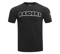 Pro Standard Mens NFL Las Vegas Raiders Classic Chenille Short Sleeve Tee Black L