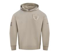 Pro Standard Mens NFL Las Vegas Raiders Neutral Pull Over Hoodie Taupe L
