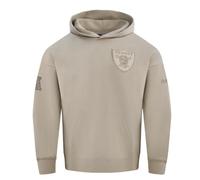 Pro Standard Mens NFL Las Vegas Raiders Neutral Pull Over Hoodie Taupe S