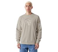 Pro Standard Mens NFL Los Angeles Rams Neutral Crewneck Sweatshirt Taupe L
