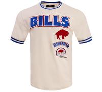 Pro Standard Mens NFL Los Angeles Rams Retro Classics Short Sleeve Tee Eggshell/Royal Blue 2XL