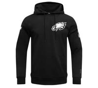 Pro Standard Mens NFL Philadelphia Eagles Classic Chenille Pull Over Hoodie Black 2Xl