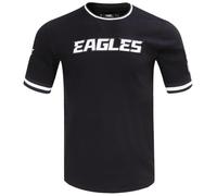 Pro Standard Mens NFL Philadelphia Eagles Classic Chenille Short Sleeve Tee Black M