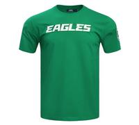 Pro Standard Mens NFL Philadelphia Eagles Classic Chenille Short Sleeve Tee Kelly Green 2XL