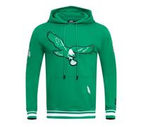 Pro Standard Mens NFL Philadelphia Eagles Retro Classics Pull Over Hoodie Kelly Green L