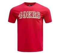 Pro Standard Mens NFL San Francisco 49Ers Classic Chenille Short Sleeve Tee Red M