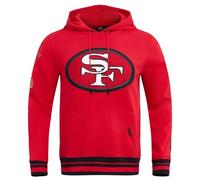 Pro Standard Mens NFL San Francisco 49Ers Retro Classics Pull Over Hoodie Red/Black S