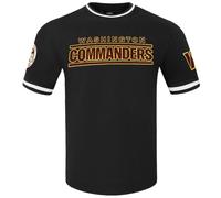 Pro Standard Mens NFL Washington Commanders Classic Chenille Short Sleeve Tee Black L