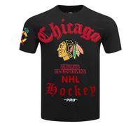 Pro Standard Men's NHL Chicago Blackhawks Old English S/S Tee