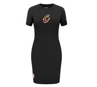 Pro Standard Womens NBA Cleveland Cavaliers Classic Chenille Body Con Dress Black 2XL